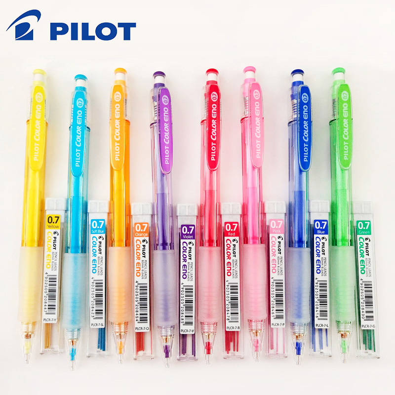 Staedtler Pencil Lumocolor - パイロット色イーノシャープペンシルHCR-197 8色セット鉛筆0.7ミリメートル色のリフィルでオフィスや学用品文房具