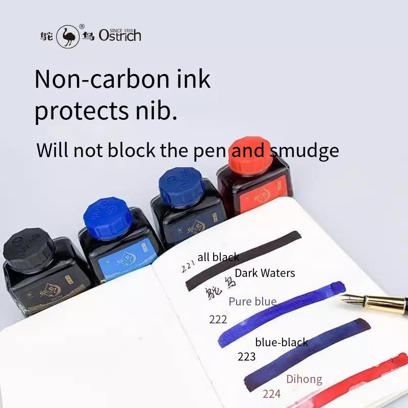 オーストリッチ 2シリーズ 万年筆インク、48ml - 詰ま - Fountain Pen Bottled Ink のレビューと価格